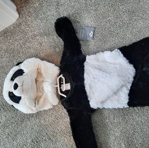 NWT Pottery Barn Panda Costume- 6-12 months